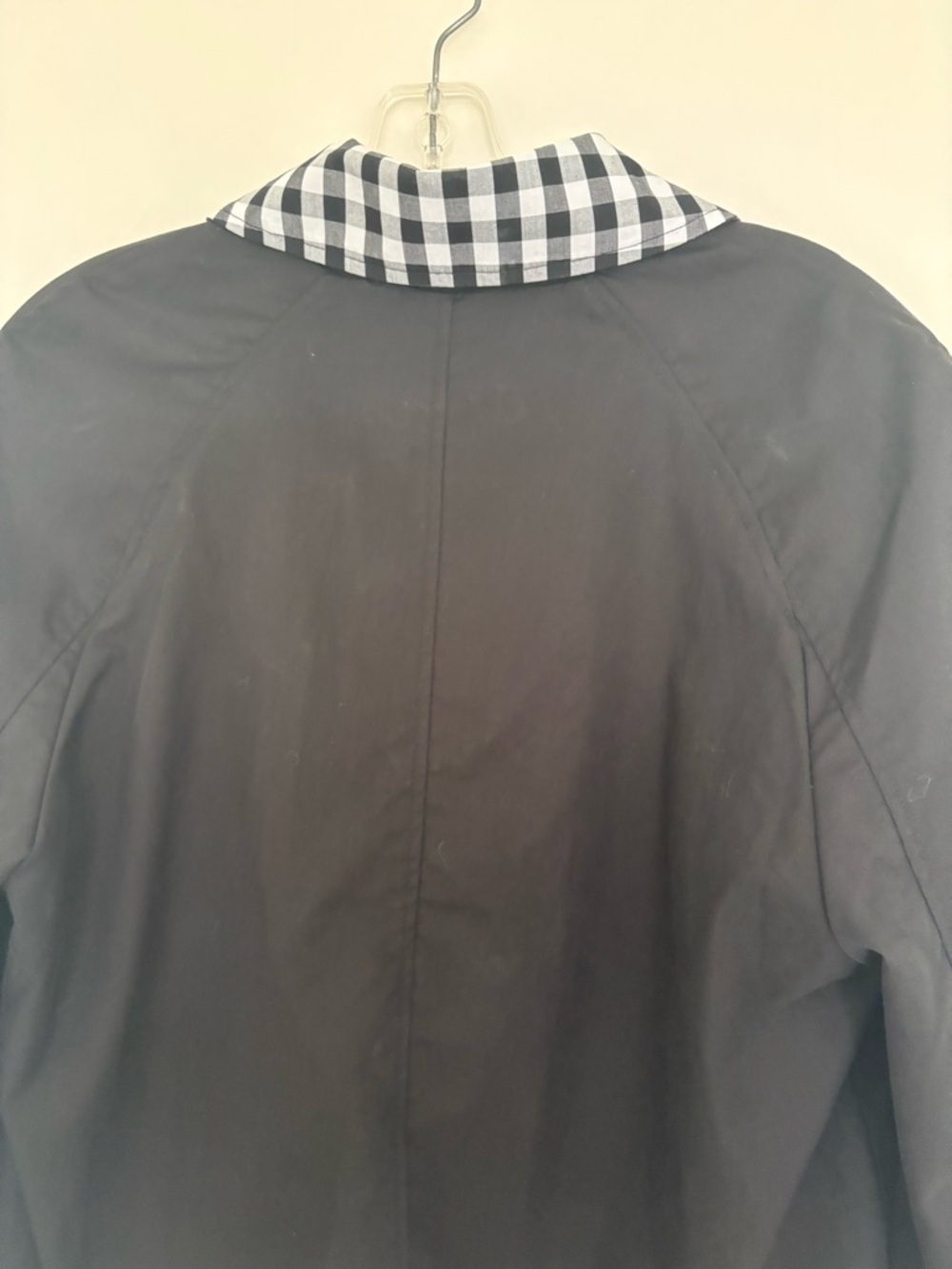 Bagatelle Collection Black Jacket with Gingham Trim – Size Large – NWT 🖤 - Picture 10 of 12